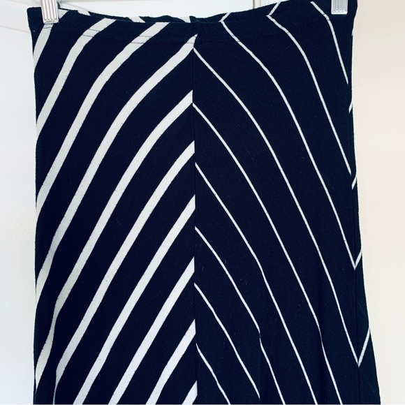 Volcom Women's Black & White Stripe Full Length Maxi Skirt | Size: S - Picture 2 of 7